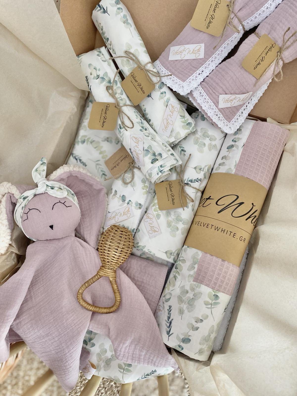 Baby Box Pink Eucalyptus