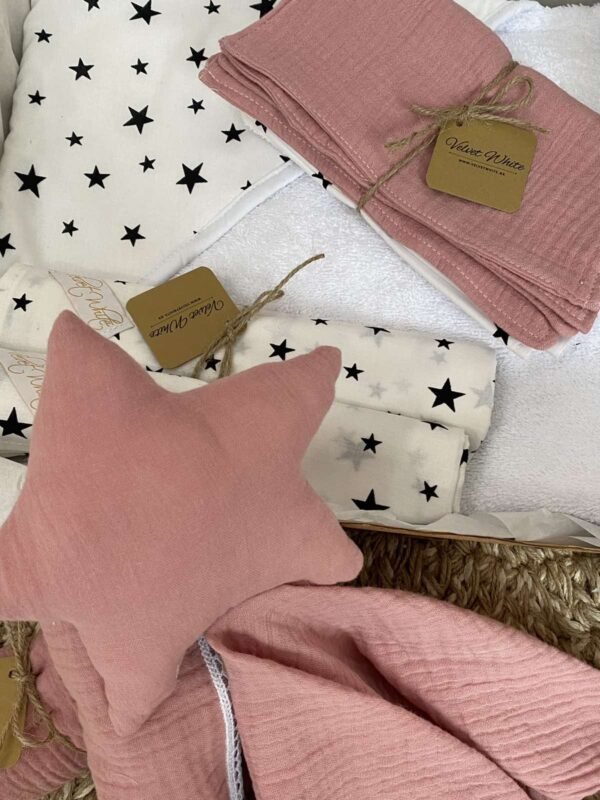Baby Box Pink and Stars