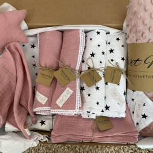 Baby Box Pink and Stars
