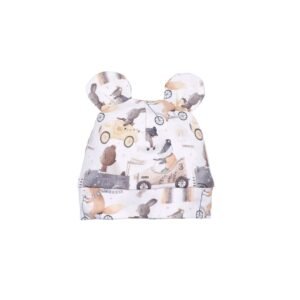 Βρεφικό σετ φορμάκι, κορμάκι, σκουφάκι Cute Cars