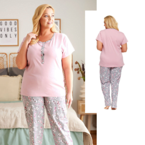 Πιτζάμα εγκυμοσύνης και θηλασμού Papaya