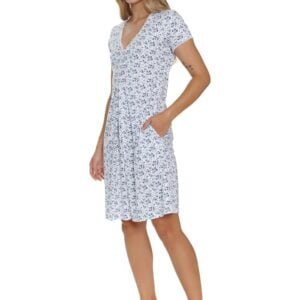 Νυχτικό εγκυμοσύνης & θηλασμού Navy Bloom