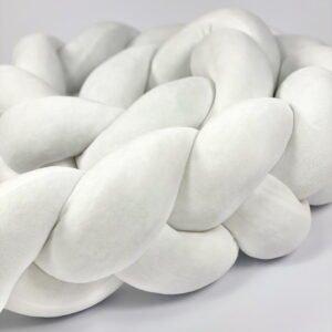 Πλεξούδα Βελουτέ White