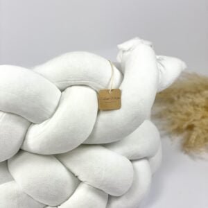 Πλεξούδα Βελουτέ White