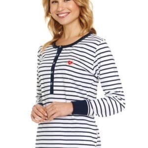 Πιτζάμα εγκυμοσύνης & θηλασμού Marine