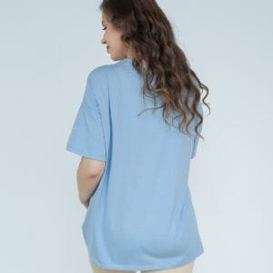 Μπλούζα εγκυμοσύνης & θηλασμού S-XL Blue