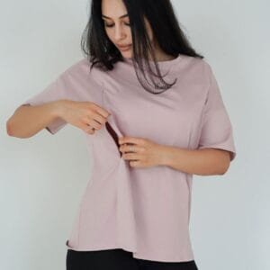 Μπλούζα εγκυμοσύνης & θηλασμού S-XL Powder