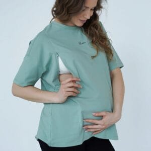 Μπλούζα εγκυμοσύνης & θηλασμού Mint