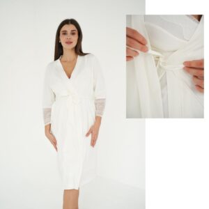 Ρόμπα εγκυμοσύνης και θηλασμού Εκρού